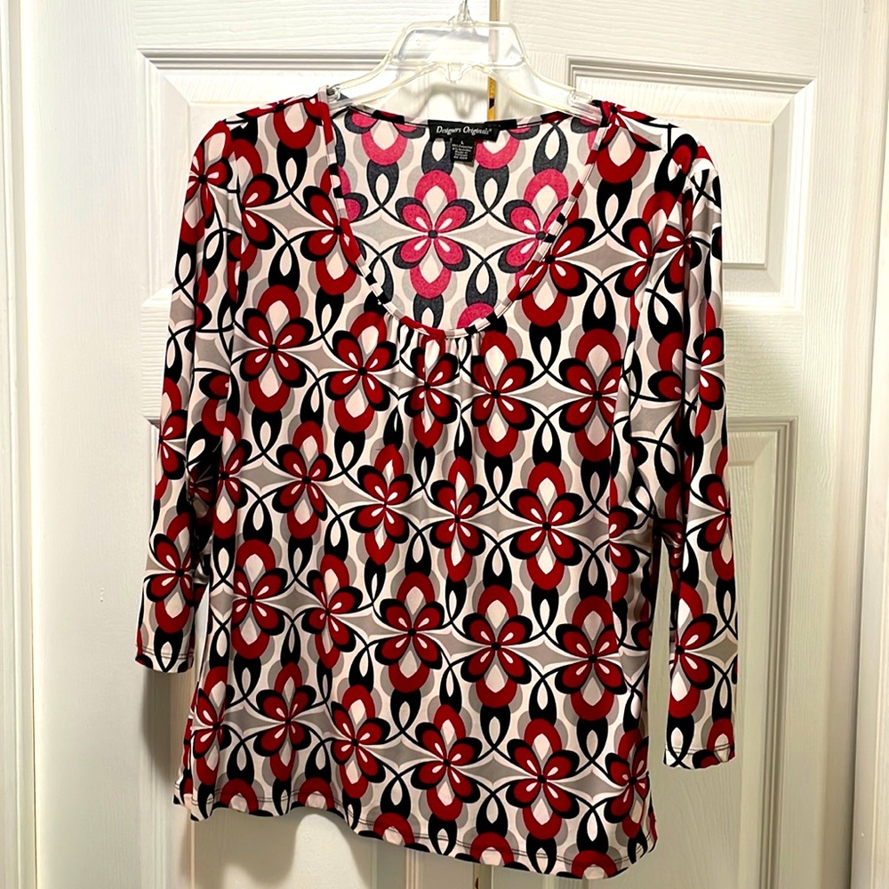 Designers Original, Large, grey, red and black